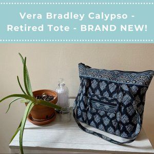 Vera Bradley Calypso Retired Tote - BRAND NEW